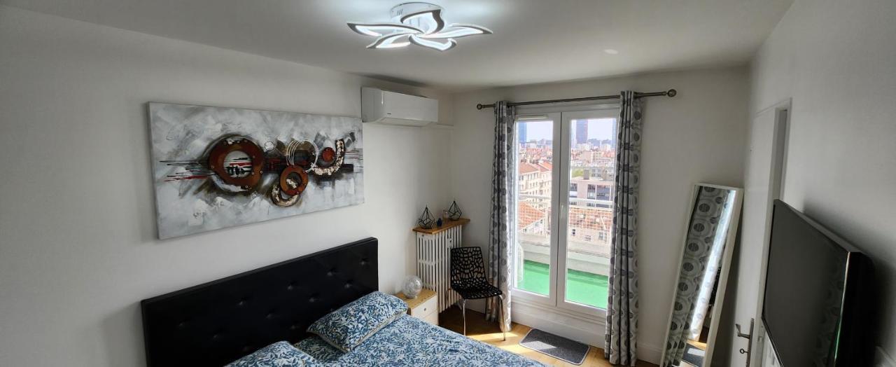 Apartamento Plein Sud Terrasse Climatisation Garage Netflix Lyon